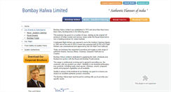Desktop Screenshot of bombayhalwa.com